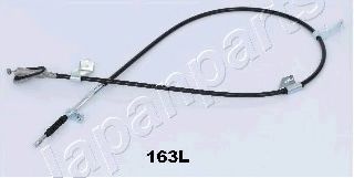 BC-163L Cablu, frana de parcare JAPANPARTS 