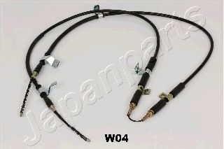 BC-W04 Cablu, frana de parcare JAPANPARTS 