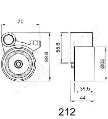 Mecanism tensionare, curea distributie 2