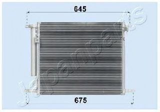 CND313016 Condensator, climatizare JAPANPARTS 