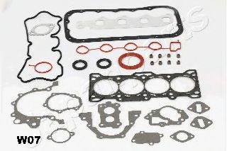 KG-W07 Set garnituri, chiulasa JAPANPARTS 