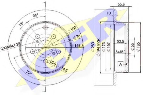 Disc frana