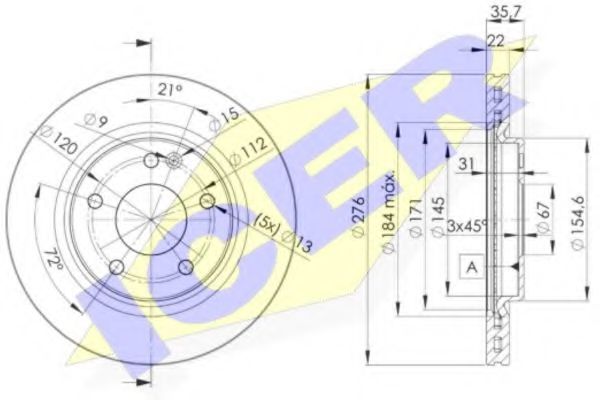 Disc frana