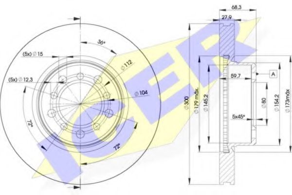 Disc frana