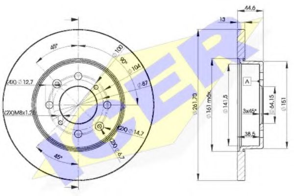 Disc frana