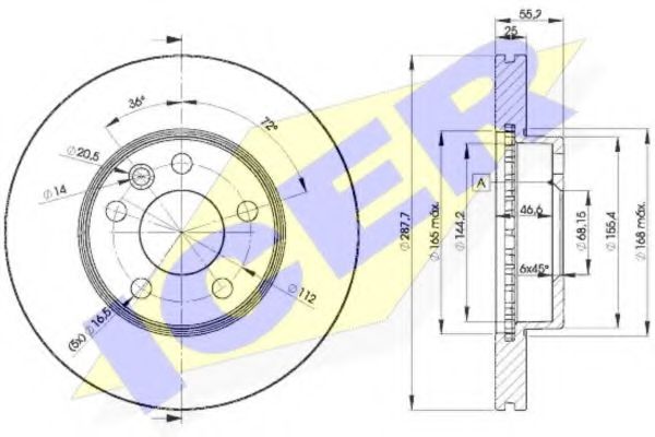 Disc frana