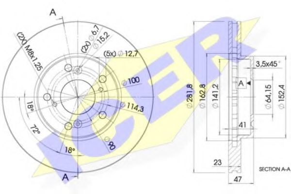 Disc frana