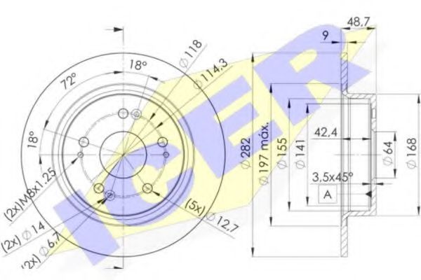 Disc frana