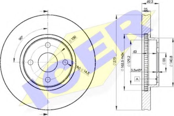 Disc frana