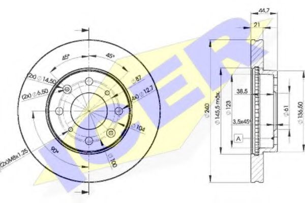 Disc frana
