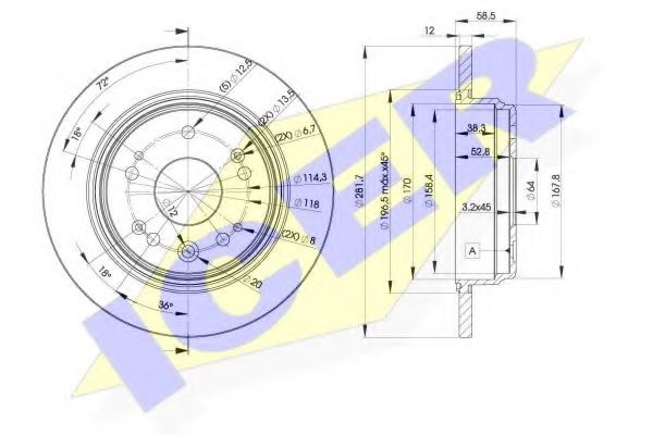 Disc frana