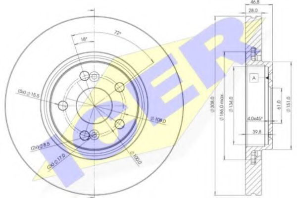 Disc frana