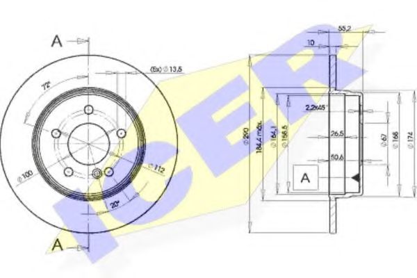 Disc frana