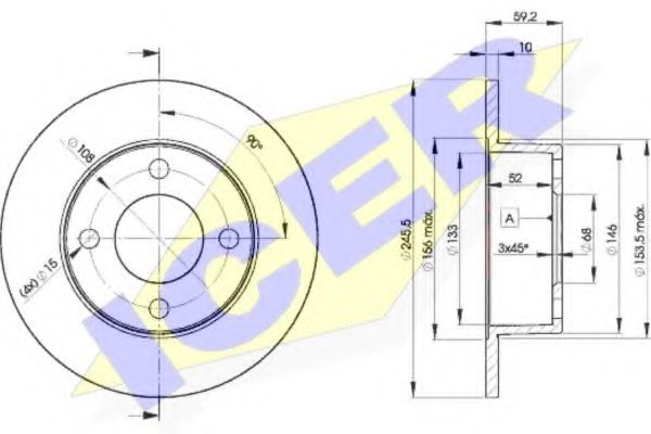 Disc frana