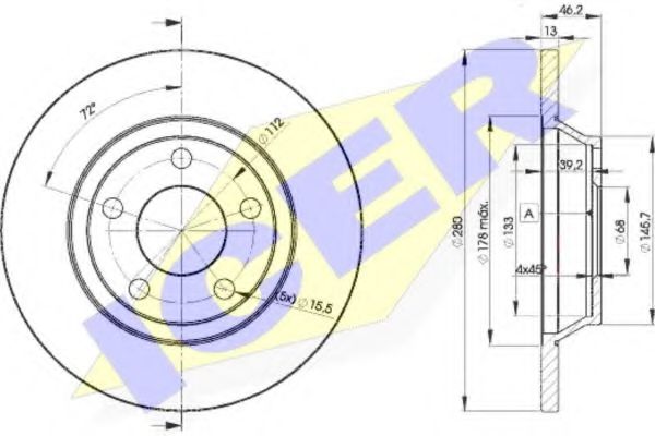 Disc frana