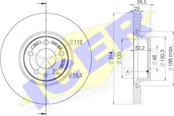Disc frana