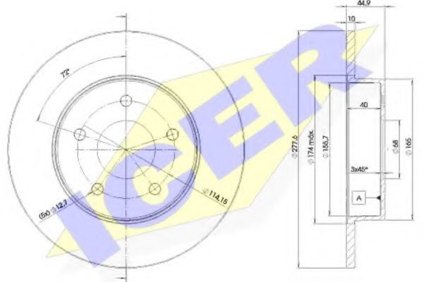 Disc frana