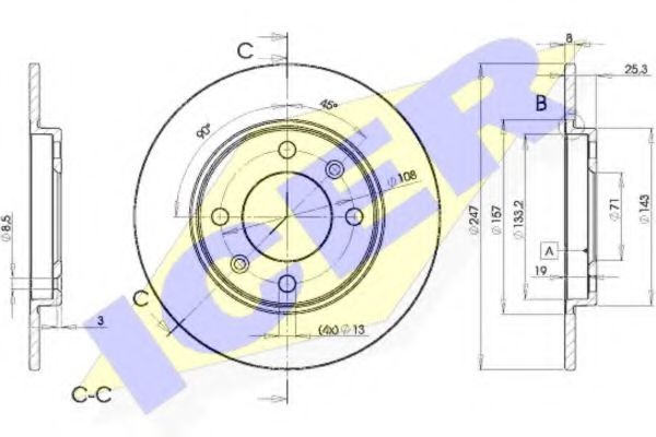 Disc frana