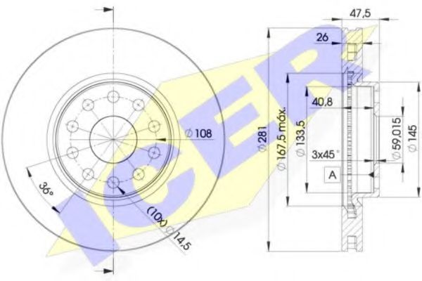 Disc frana