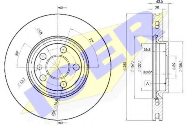 Disc frana