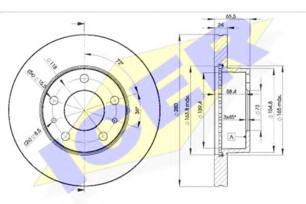 Disc frana