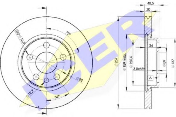 Disc frana