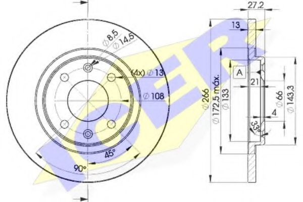 Disc frana