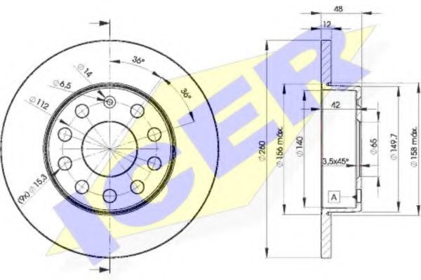 Disc frana