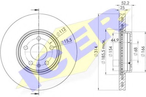 Disc frana