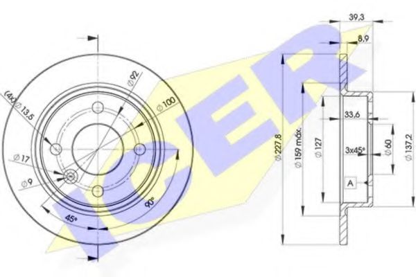 Disc frana
