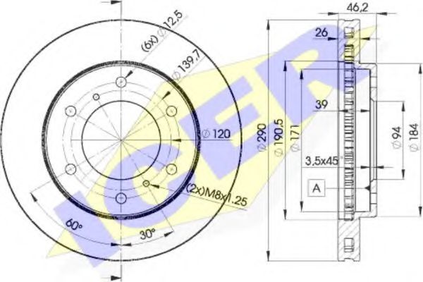 Disc frana