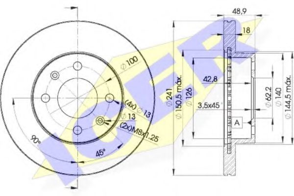 Disc frana