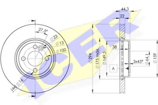 Disc frana