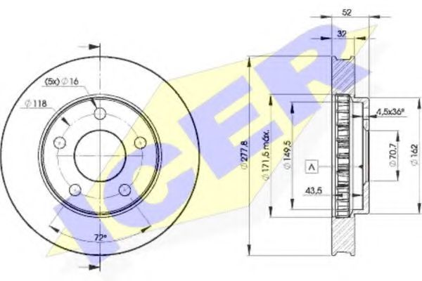 Disc frana