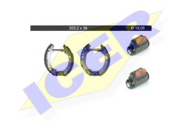 Set saboti frana