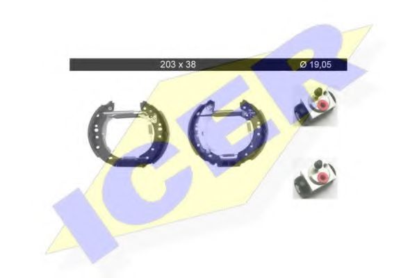 Set saboti frana