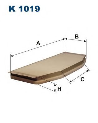 Filtru, aer habitaclu