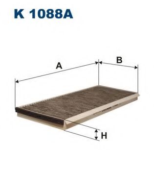 Filtru, aer habitaclu