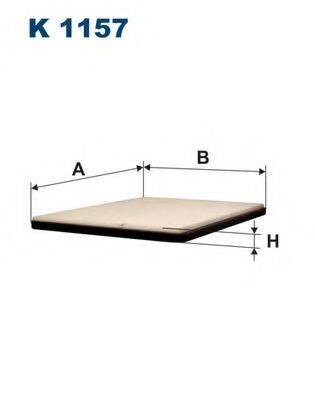Filtru, aer habitaclu