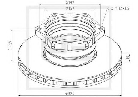 Disc frana