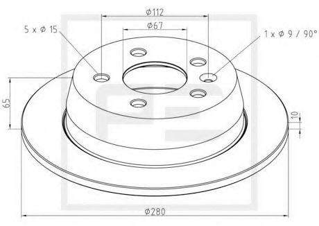 Disc frana