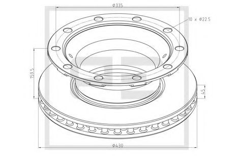Disc frana