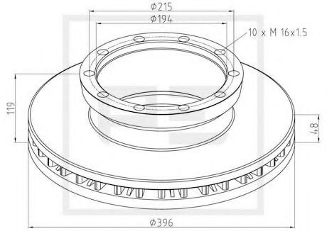 Disc frana