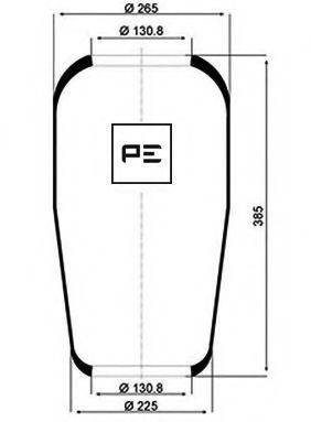 084.028-70A Burduf, suspensie pneumatica PE Automotive 
