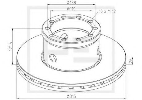 Disc frana