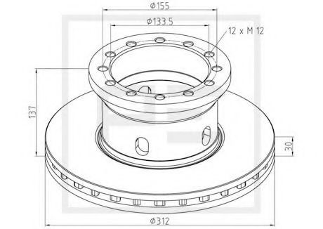 Disc frana