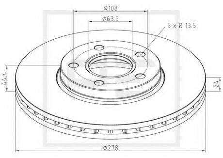 Disc frana