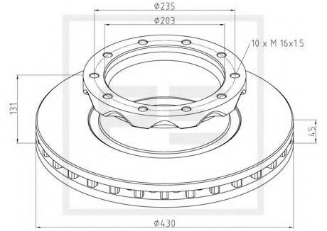 Disc frana
