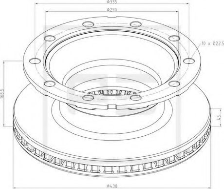 Disc frana