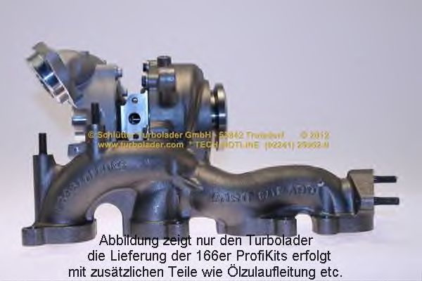 166-09345 Compresor,sistem de supraalimentare SCHLÜTTER TURBOLADER 